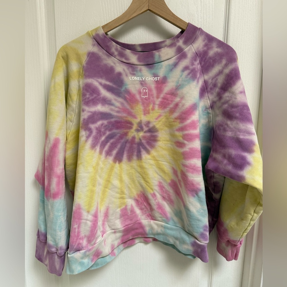 Lonely Ghost cropped Sweatshirt